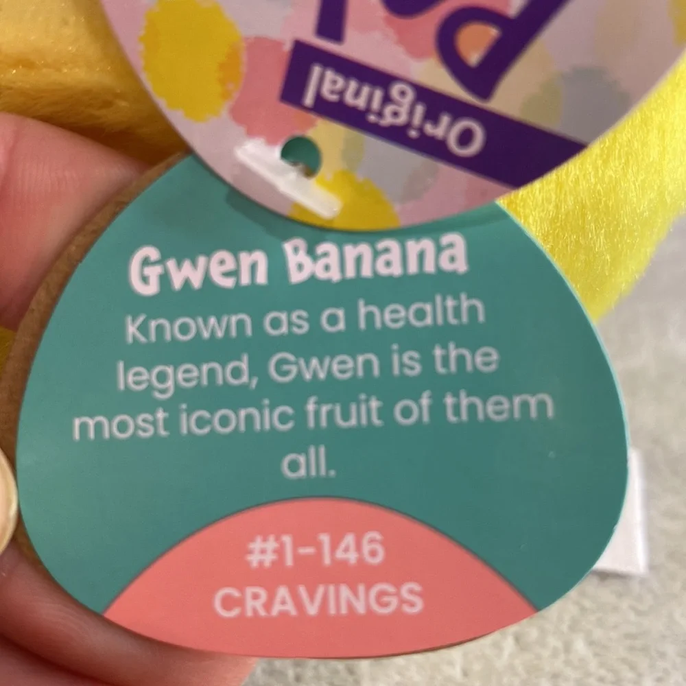 Gwen Banana 🍌 Palm Pals NWT 5” - Picture 4 of 5